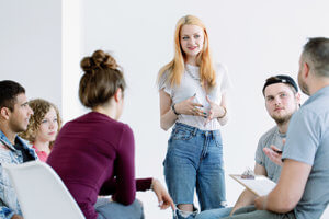 Group therapy integral at Houston drug rehab centers